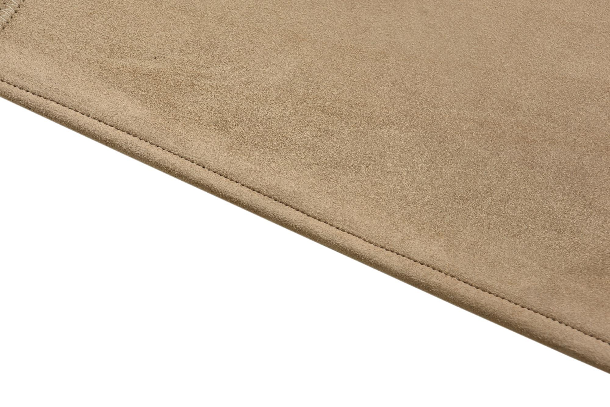 2' x 3' Cowhide Leather Rug