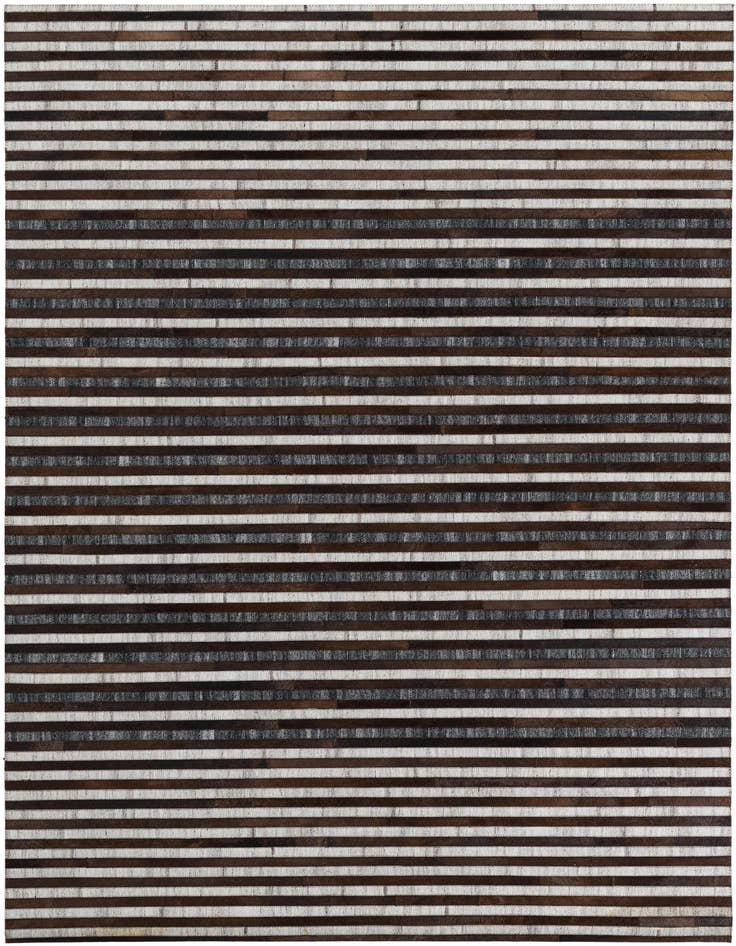 Detail image of 5' 1 x 7' 10 Cowhide Leather Rug