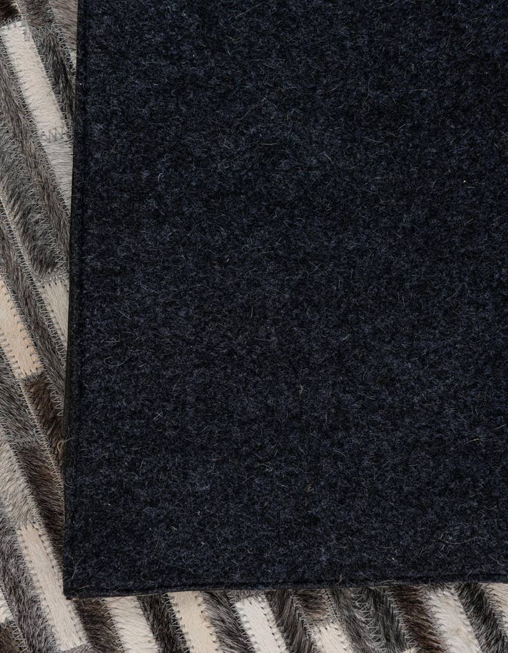 Detail image of 4' x 6' Cowhide Leather Rug