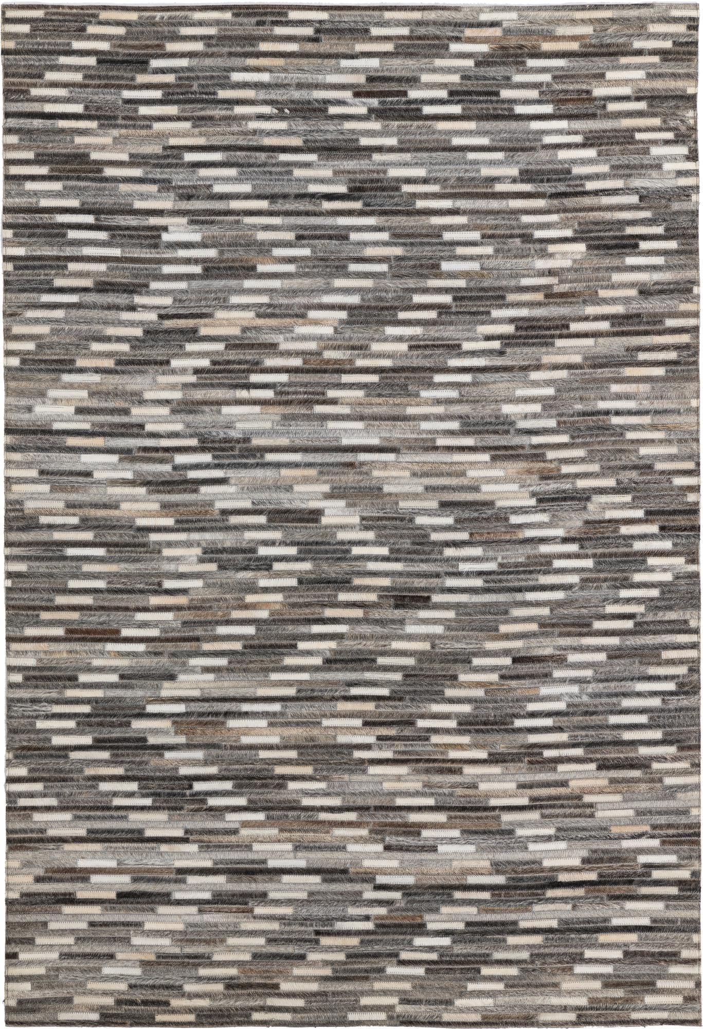 4' x 6' Cowhide Leather Rug