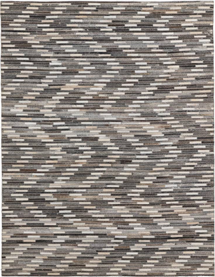 Detail image of 4' x 6' Cowhide Leather Rug