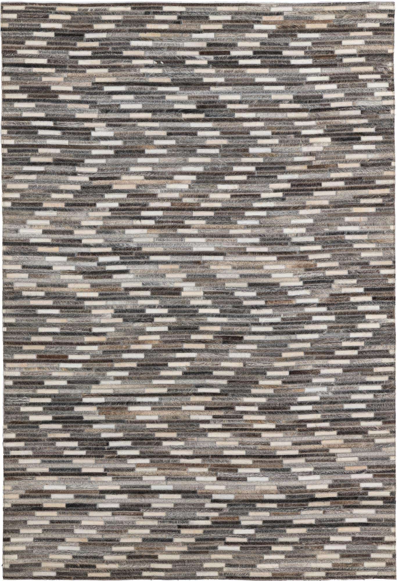 4' x 6' Cowhide Leather Rug