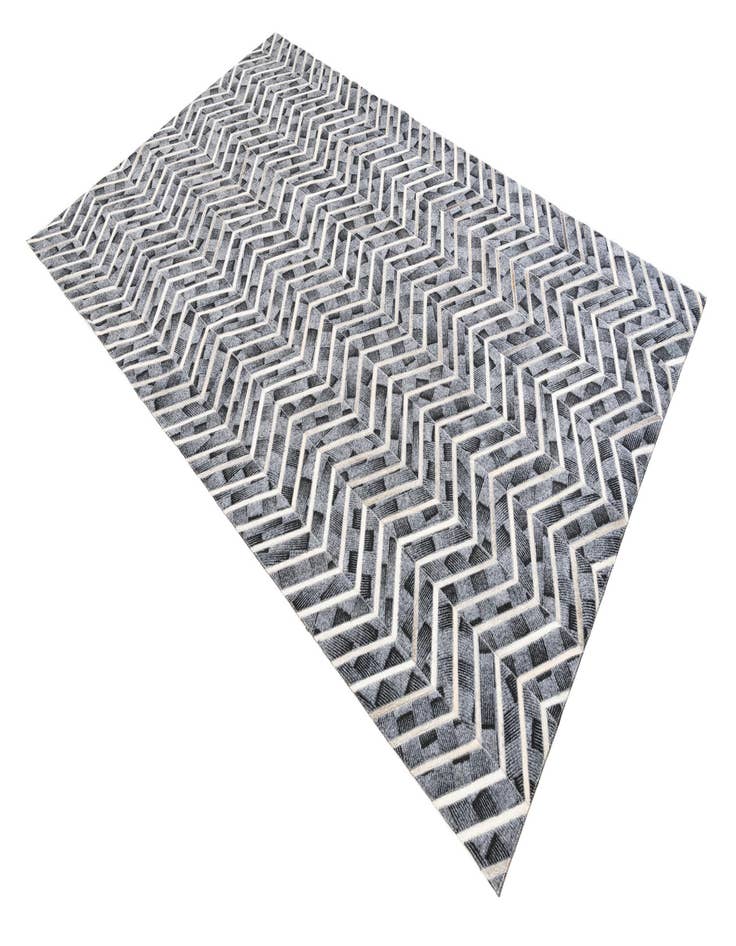 Detail image of 5' x 8' Cowhide Leather Rug