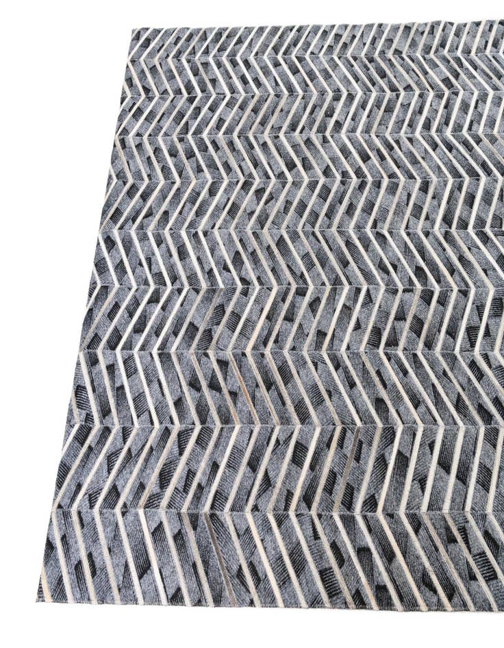 Detail image of 5' x 8' Cowhide Leather Rug