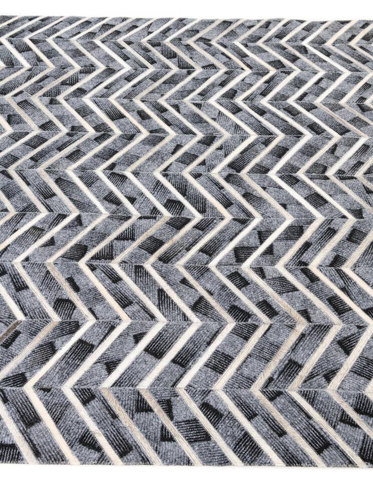 Detail image of 5' x 8' Cowhide Leather Rug