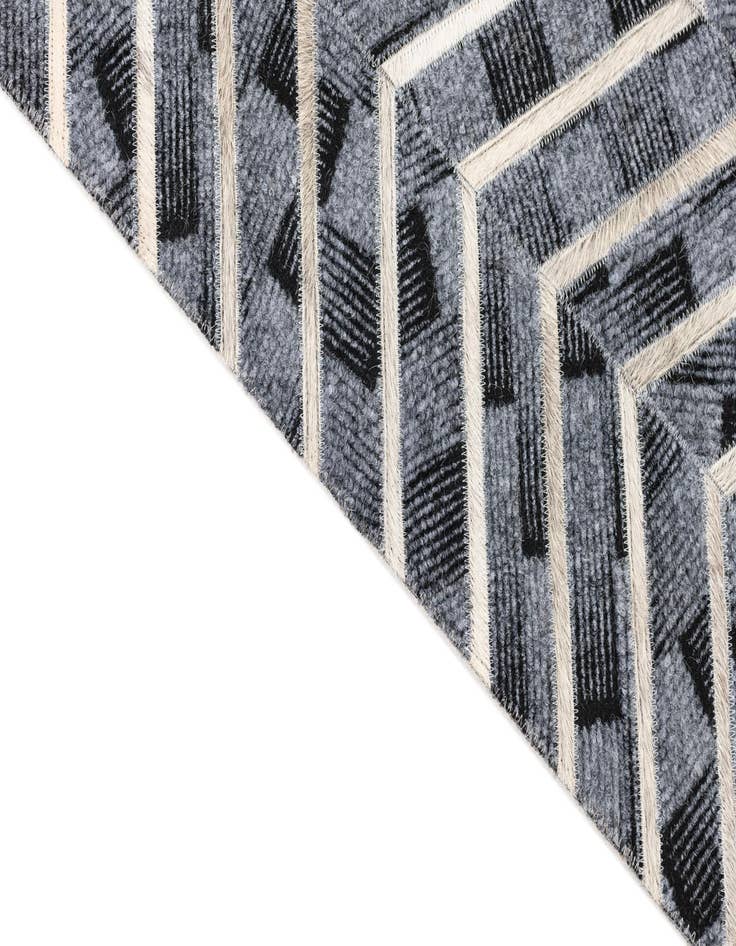 Detail image of 5' x 8' Cowhide Leather Rug