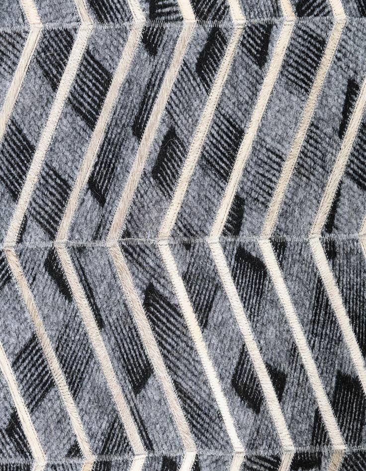 Detail image of 5' x 8' Cowhide Leather Rug