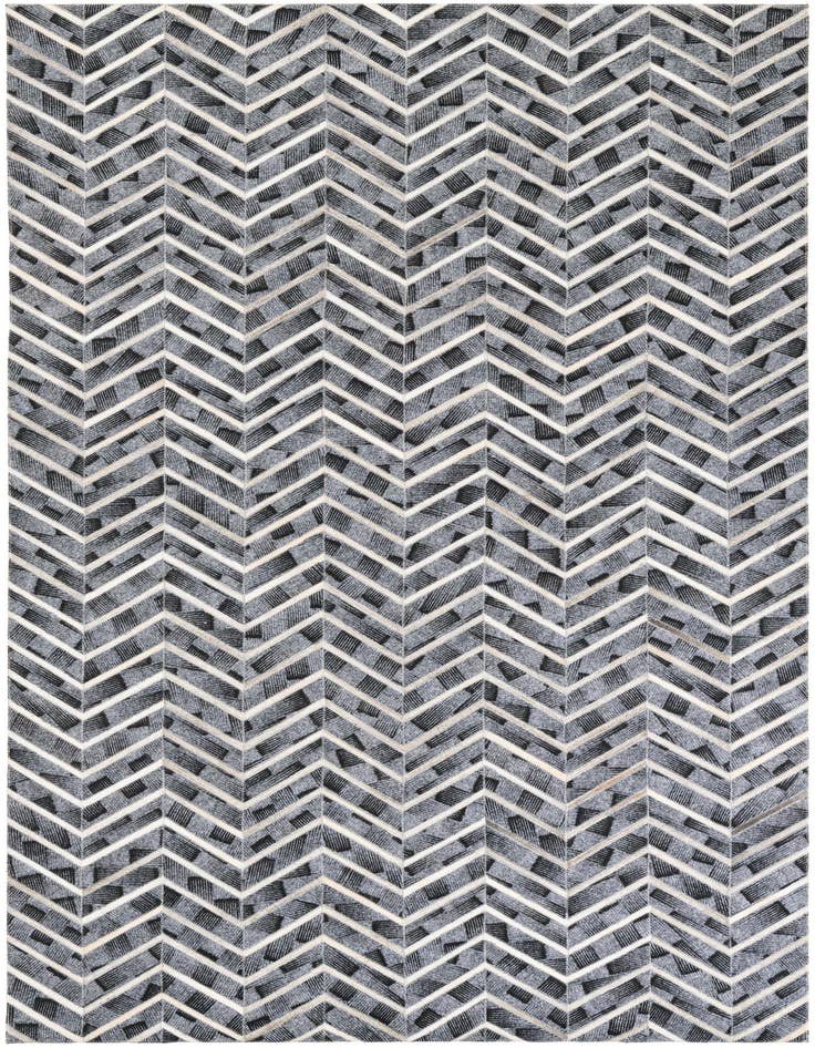 Detail image of 5' x 8' Cowhide Leather Rug
