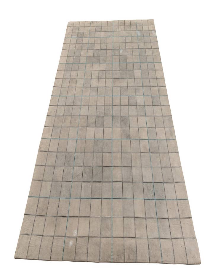 Detail image of 5' 1 x 7' 4 Cowhide Leather Rug