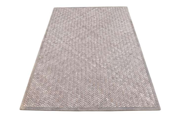 4' x 6' Cowhide Leather Rug