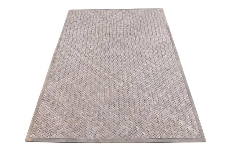 Detail image of 4' x 6' Cowhide Leather Rug