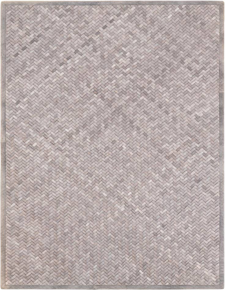 Detail image of 4' x 6' Cowhide Leather Rug