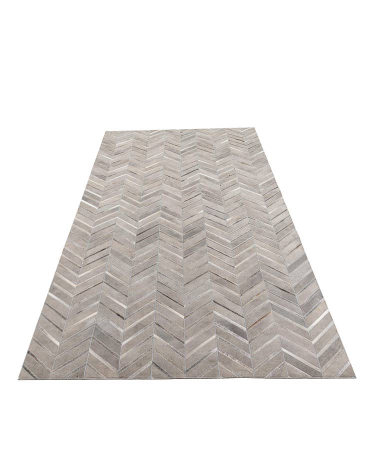 Detail image of 5' x 8' 1 Cowhide Leather Rug