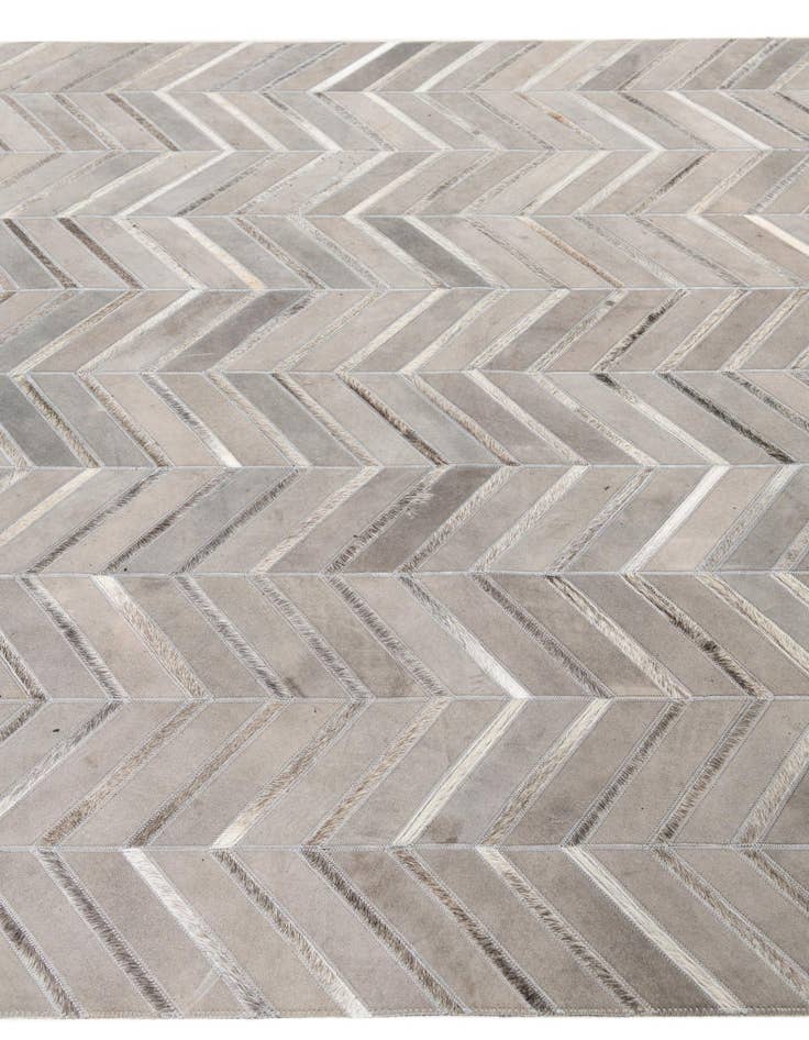 Detail image of 5' x 8' 1 Cowhide Leather Rug