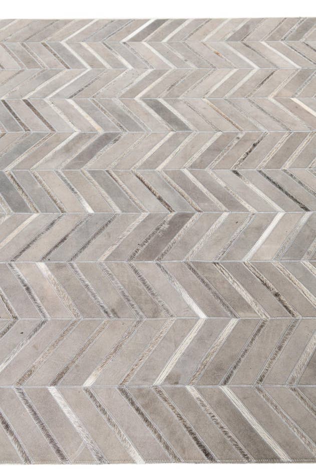 Detail image of 5' x 8' 1 Cowhide Leather Rug