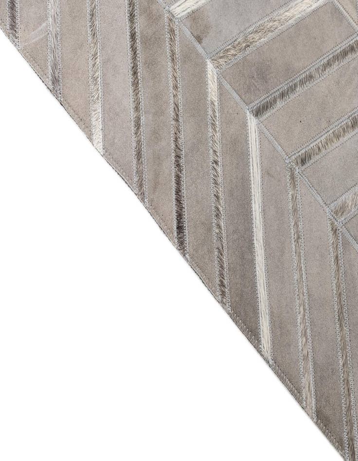 Detail image of 5' x 8' 1 Cowhide Leather Rug