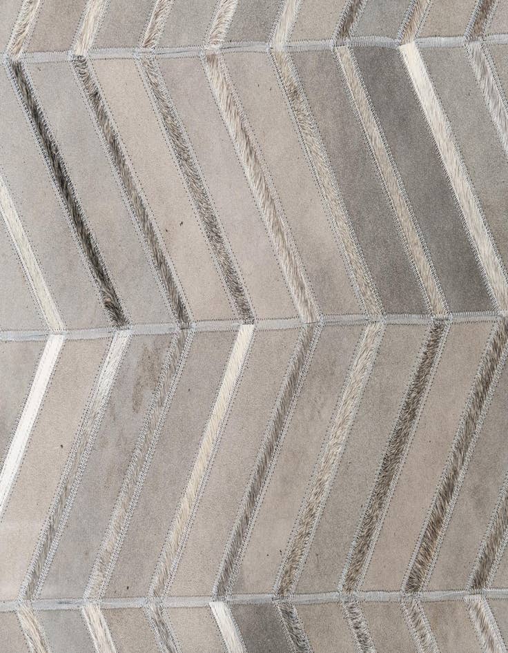 Detail image of 5' x 8' 1 Cowhide Leather Rug