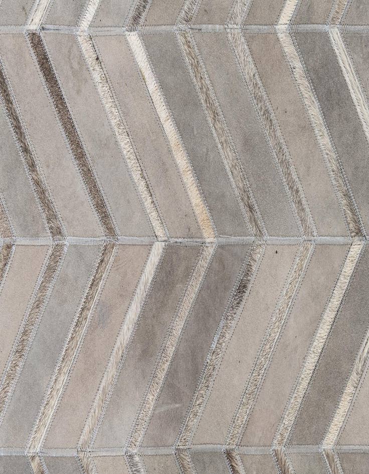 Detail image of 5' x 8' 1 Cowhide Leather Rug