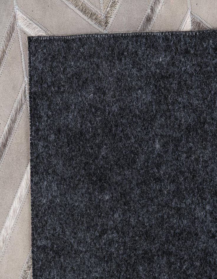 Detail image of 5' x 8' 1 Cowhide Leather Rug