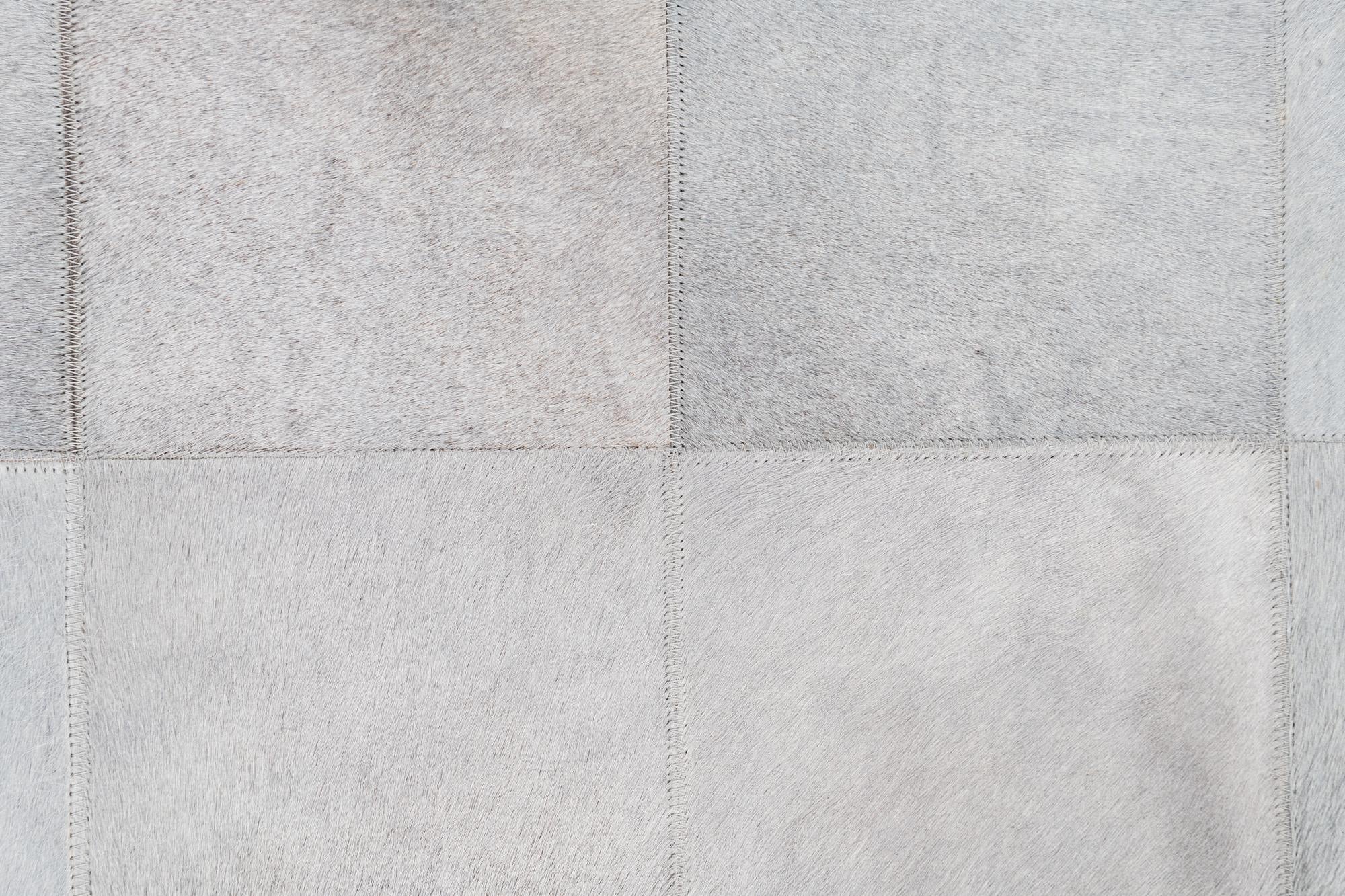 125cm x 185cm Cowhide Leather Alfombra