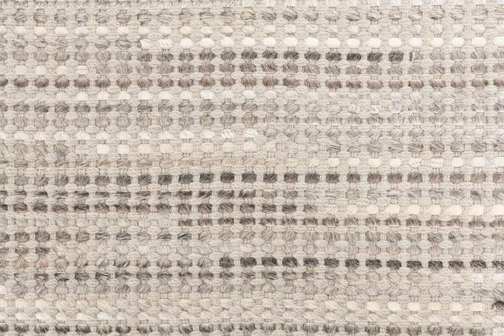Detail image of 4' 2 x 6' 1 Cowhide Leather Rug