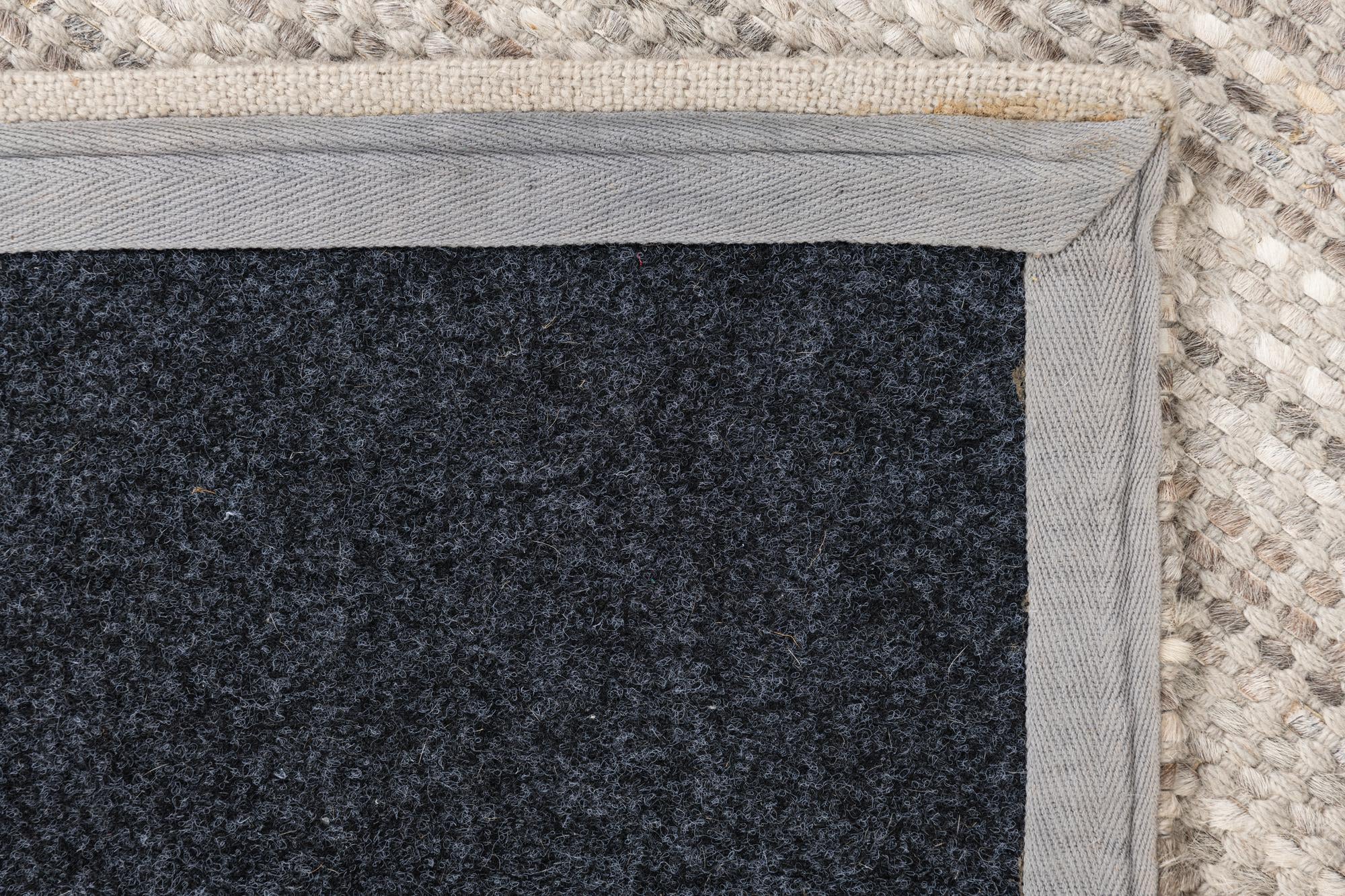 4' 2 x 6' 1 Cowhide Leather Rug