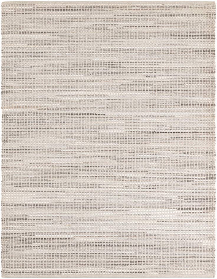 Detail image of 4' 2 x 6' 1 Cowhide Leather Rug