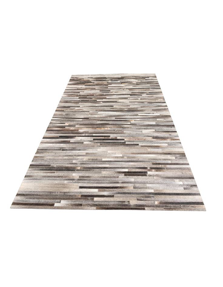 Detail image of 5' x 8' 2 Cowhide Leather Rug