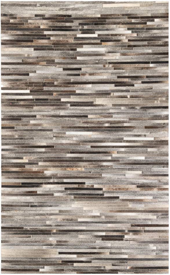 Detail image of 5' x 8' 2 Cowhide Leather Rug