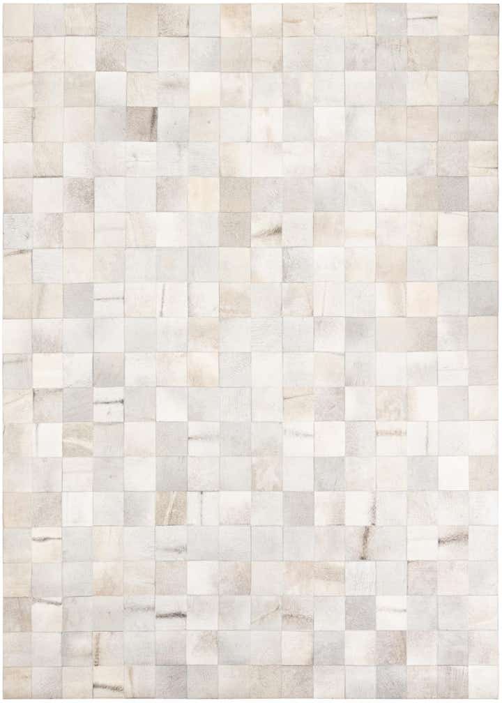 8' x 10' Cowhide Leather Rug