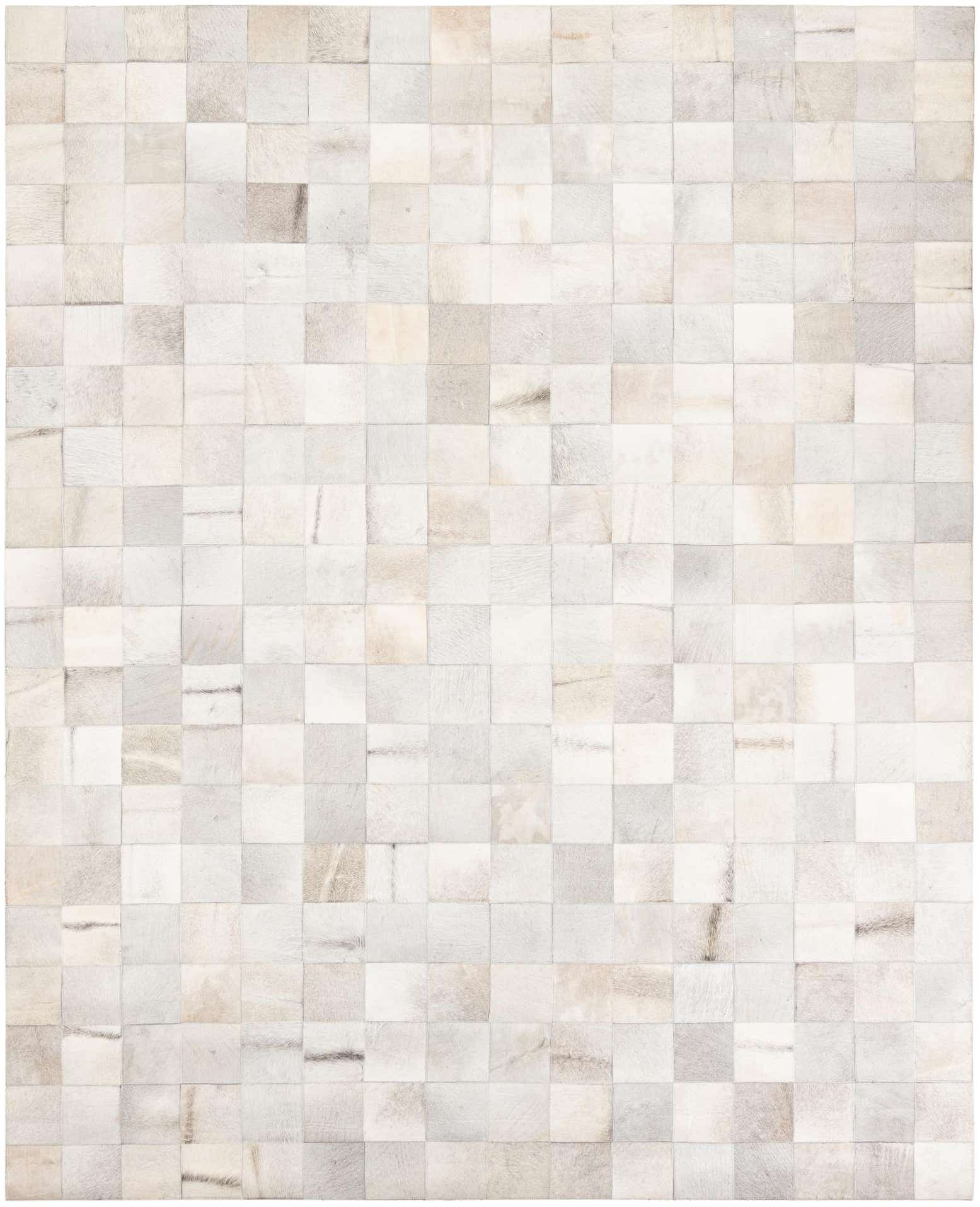 8' x 10' Cowhide Leather Rug