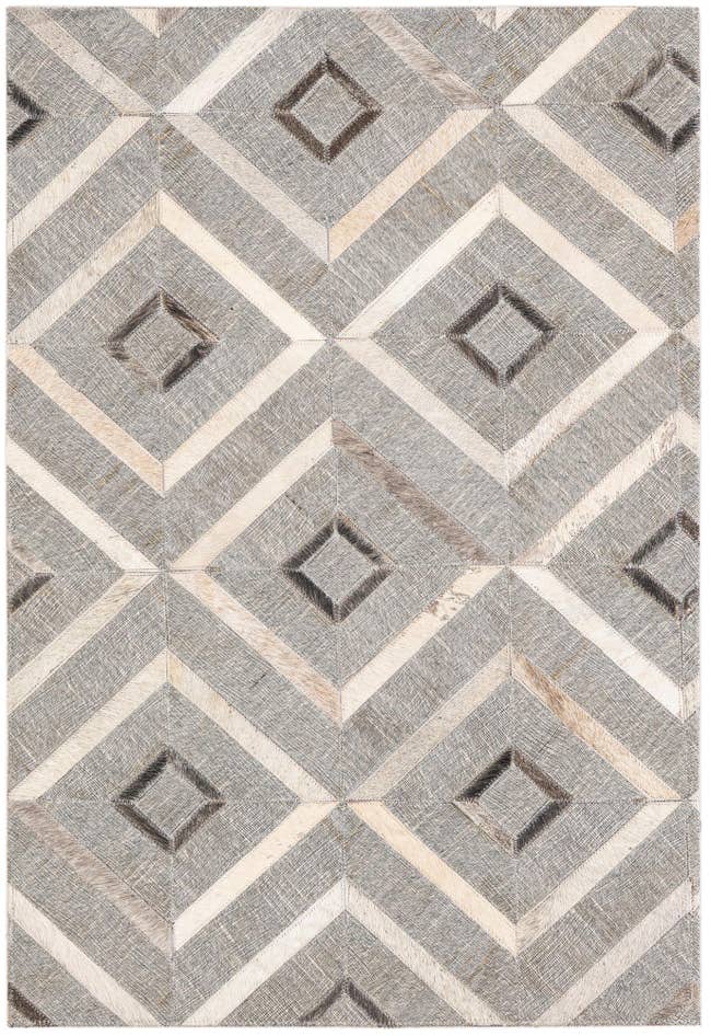 Detail image of 2' x 3' Cowhide Leather Rug