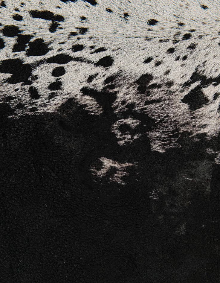 Detail image of 7' 7 x 8' 1 Cowhide Leather Rug