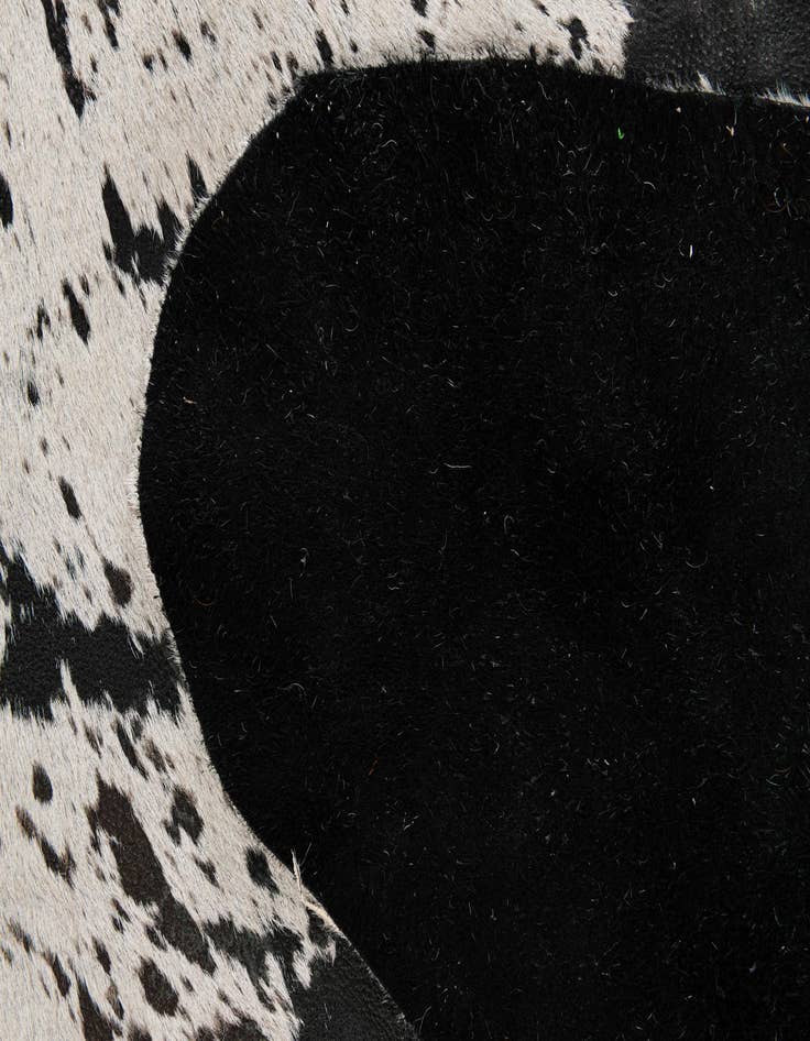 Detail image of 7' 7 x 8' 1 Cowhide Leather Rug