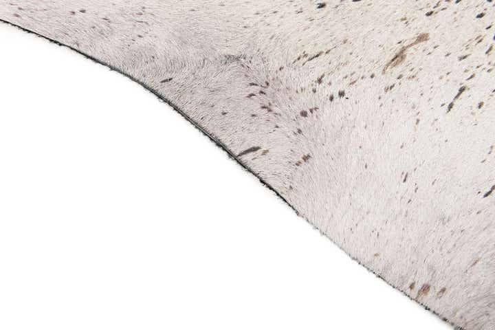 7' 4 x 8' Cowhide Leather Rug