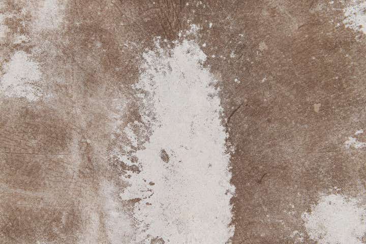 5' 2 x 5' 10 Cowhide Leather Rug