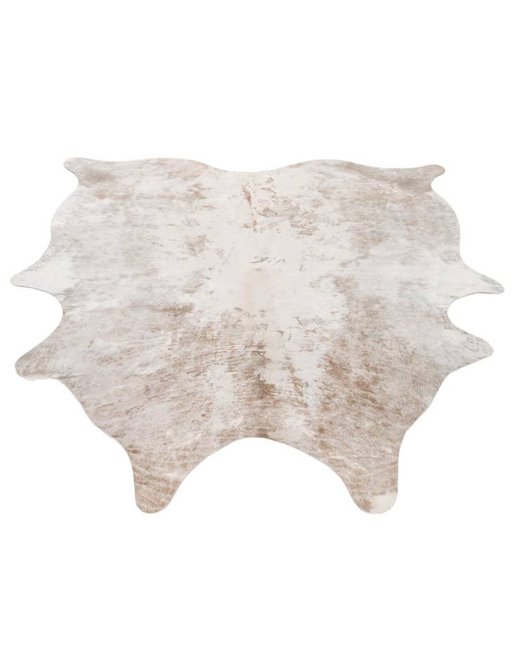 Detail image of 5' 9 x 6' 3 Cowhide Leather Rug