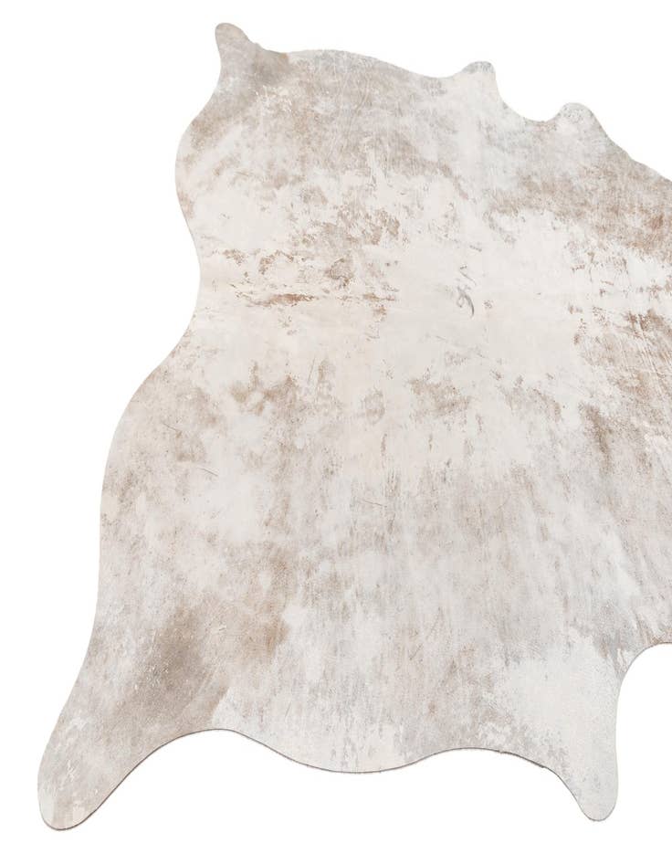 Detail image of 5' 9 x 6' 3 Cowhide Leather Rug