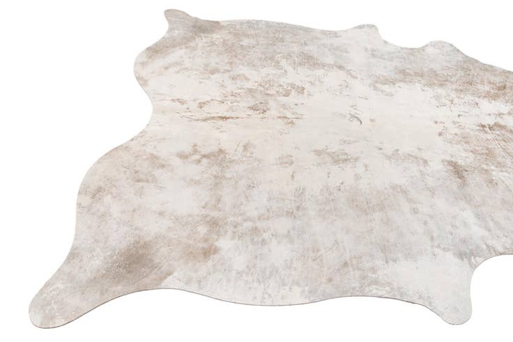 Detail image of 5' 9 x 6' 3 Cowhide Leather Rug