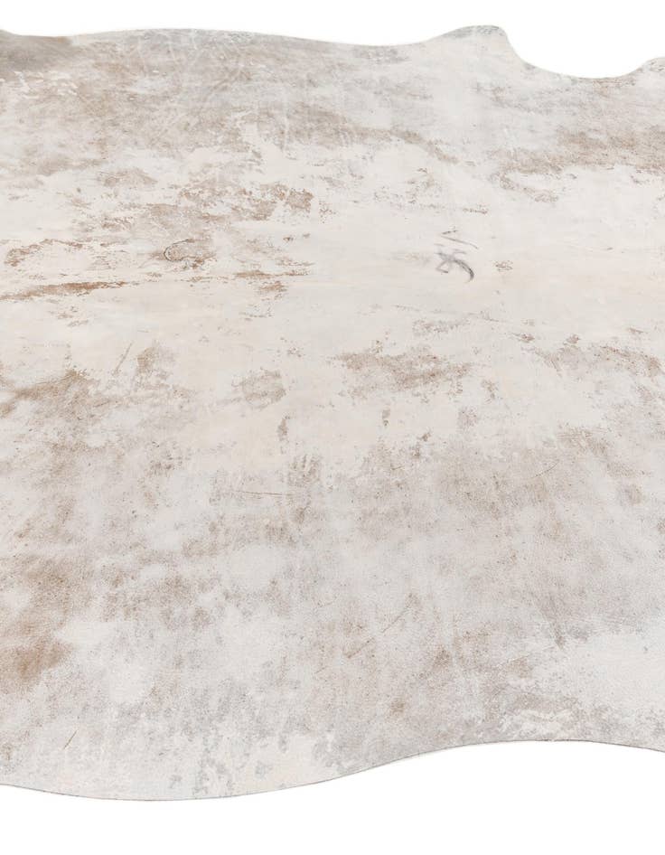 Detail image of 5' 9 x 6' 3 Cowhide Leather Rug