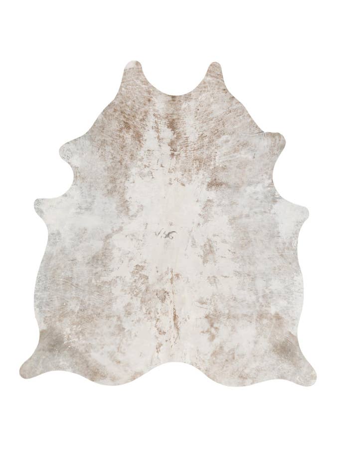 Detail image of 5' 9 x 6' 3 Cowhide Leather Rug