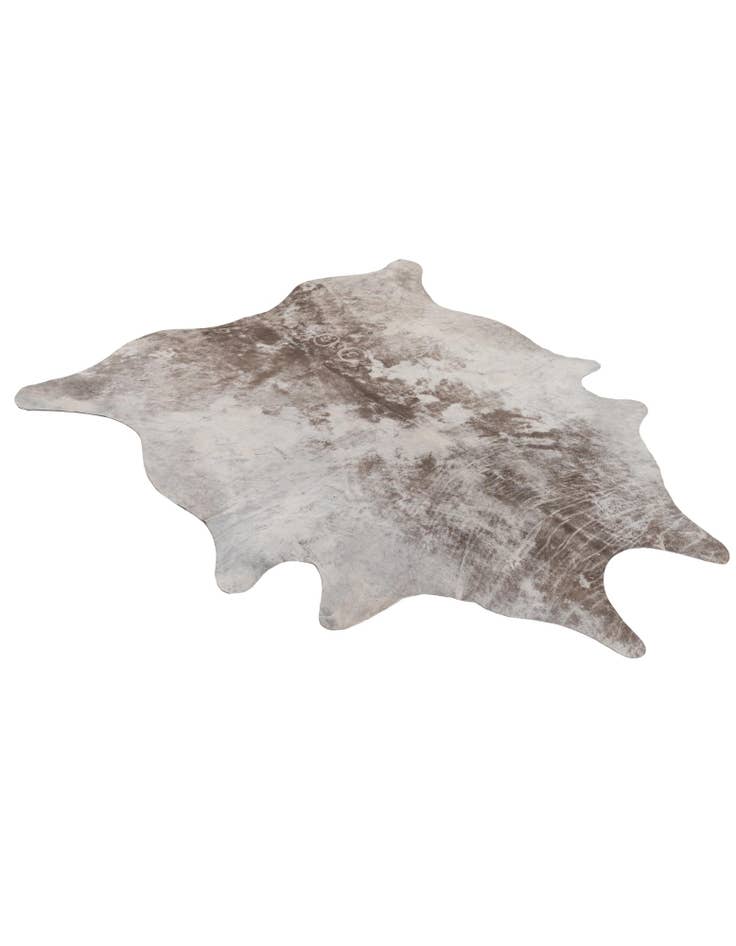 Detail image of 5' 8 x 6' 2 Cowhide Leather Rug