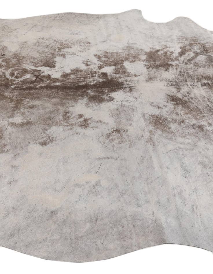 Detail image of 5' 8 x 6' 2 Cowhide Leather Rug