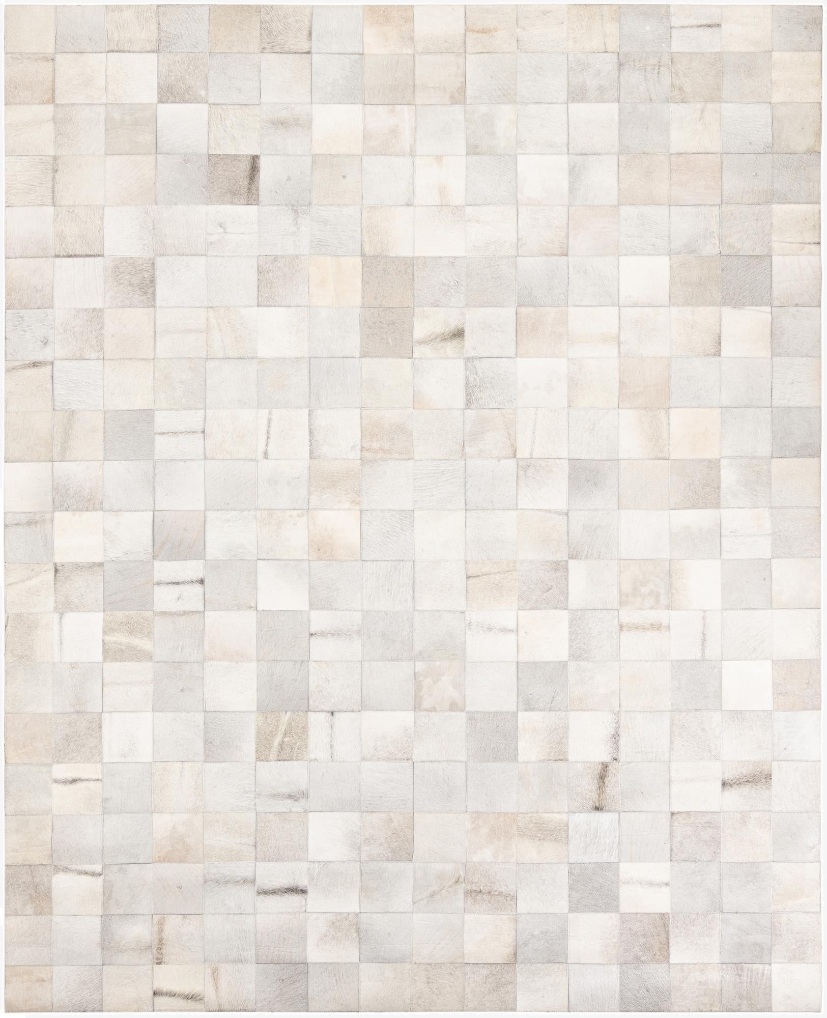 8' x 10' Cowhide Leather Rug