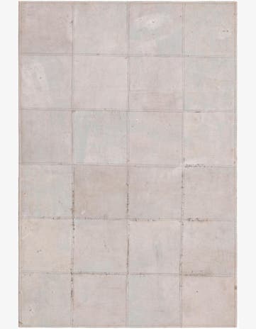 2' x 3' Cowhide Leather Rug