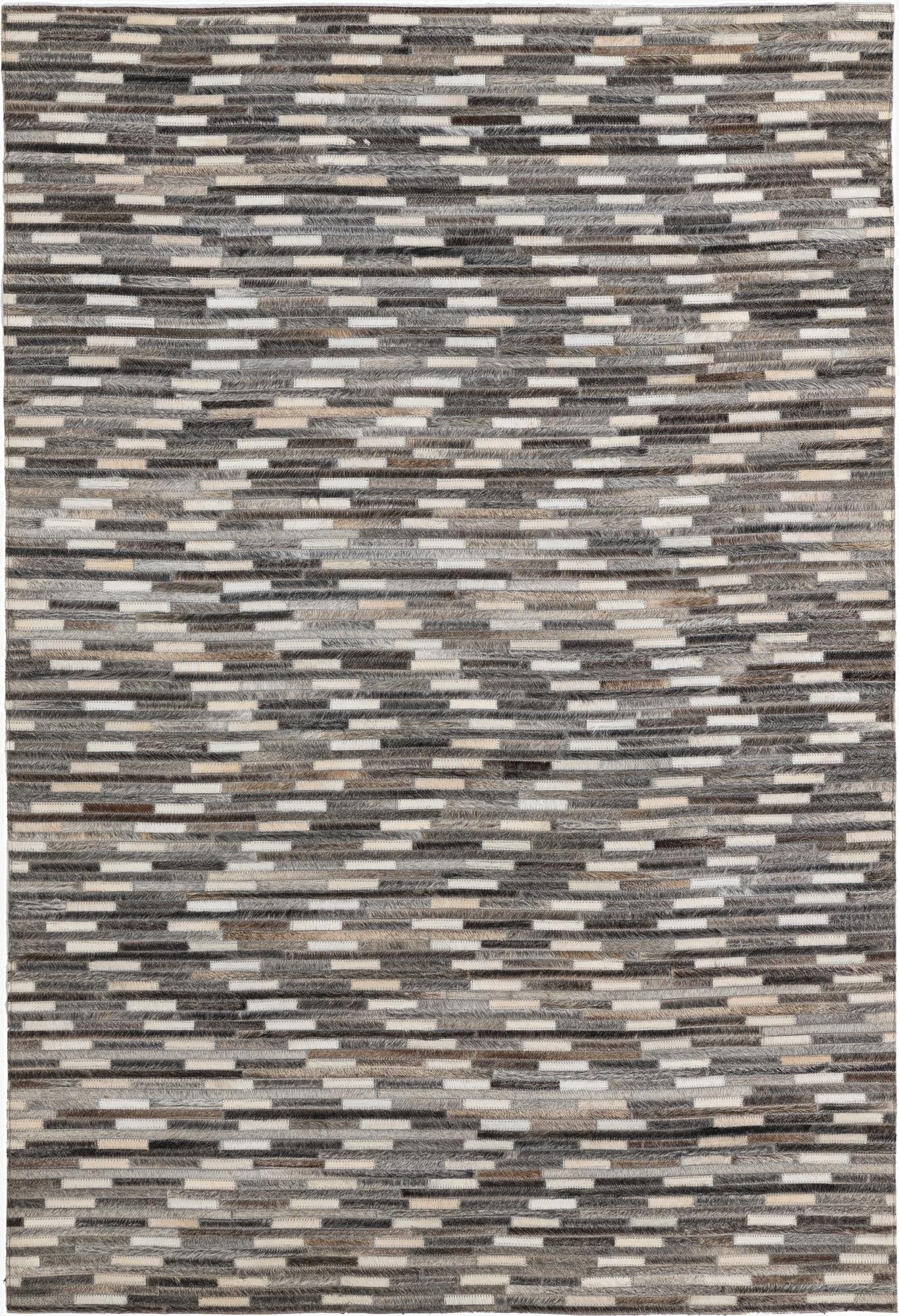 4' x 6' Cowhide Leather Rug