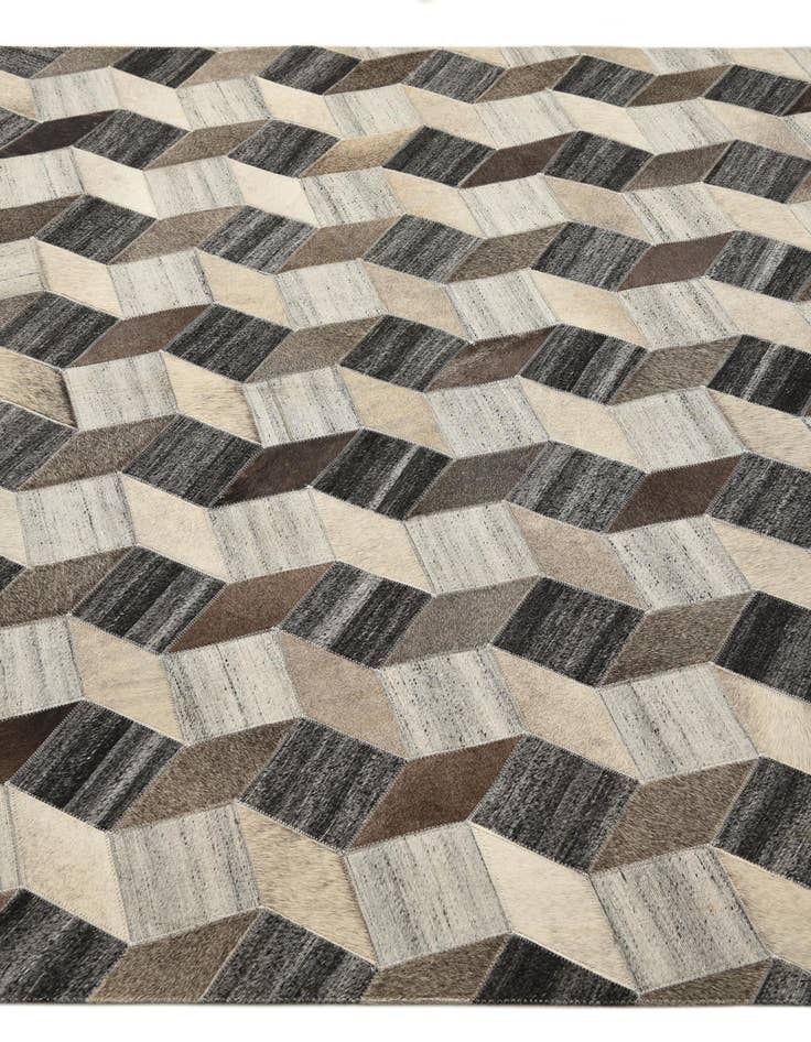 Detail image of 5' x 7' 9 Cowhide Rug