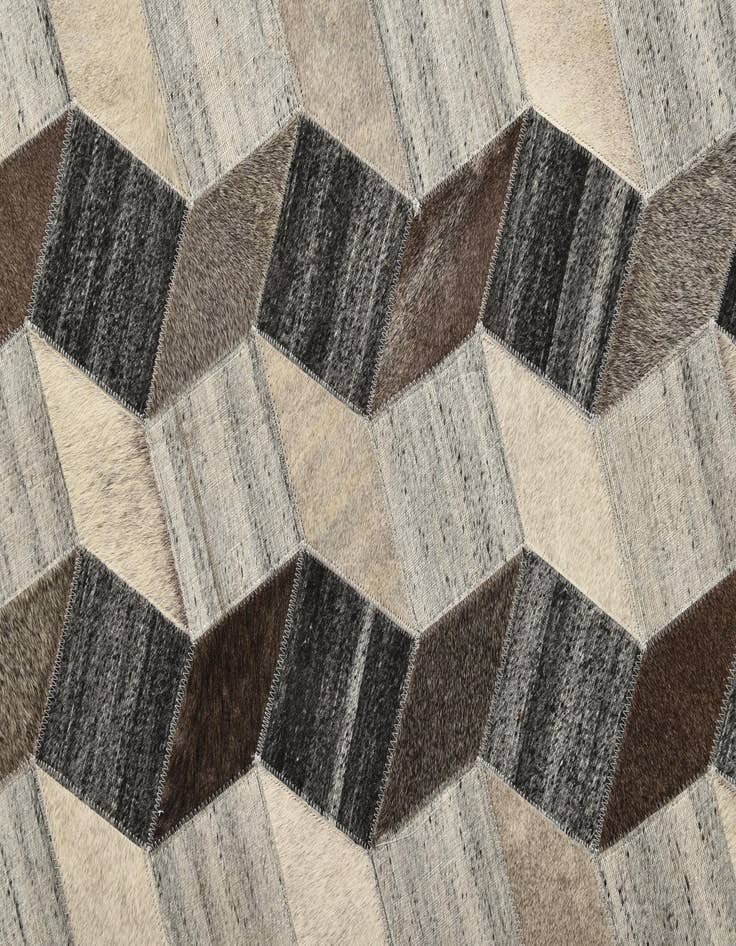 Detail image of 5' x 7' 9 Cowhide Rug