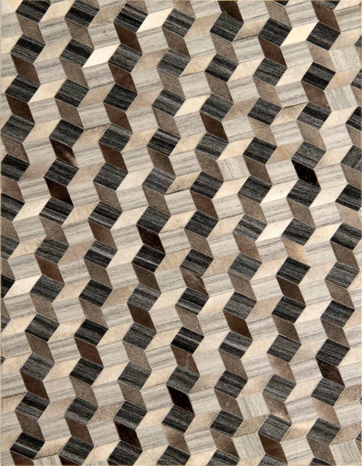 Detail image of 5' x 7' 9 Cowhide Rug