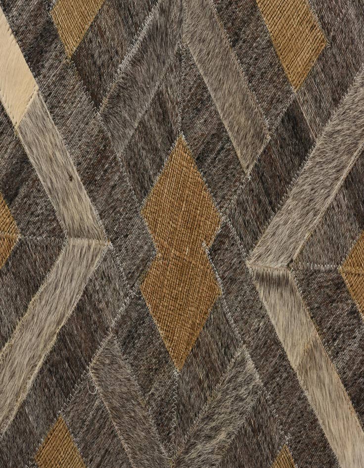 Detail image of 5' x 7' 9 Cowhide Rug